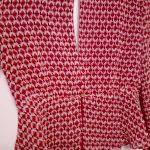 Forever 21 large, long sleeve, red, top - Picture 5 of 7